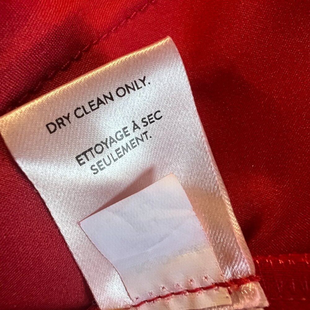 LITA‎ by Ciara Military Suit Pant Color Lipstick Red Size Large - Picture 8 of 12